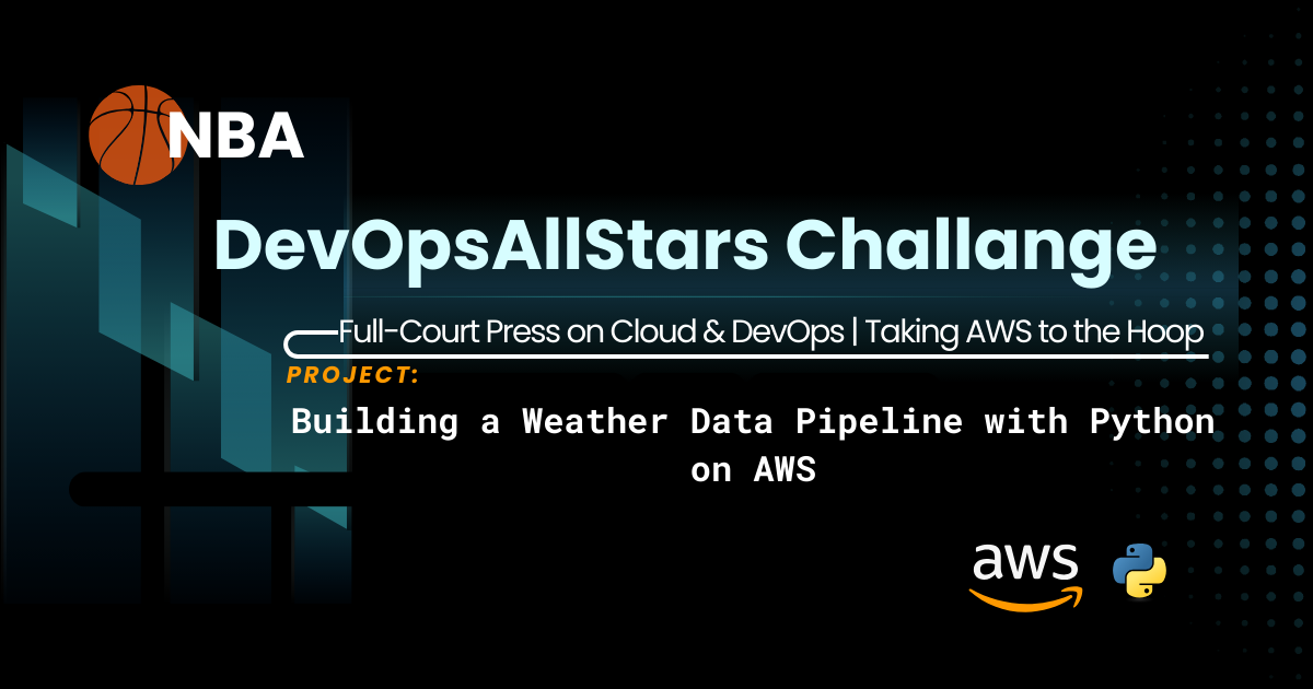 Python AWS Weather Data Pipeline Guide